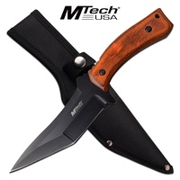 Mtech Spear Point Hunting Fixed Blade Skinner Knife - Full Tang 11 Inches Tanto #mt-20-88Br
