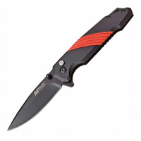 Mtech Hunting Drop Point Pocket Folding Knife - Red Ball Bearing Pivot #mt-1064Rd