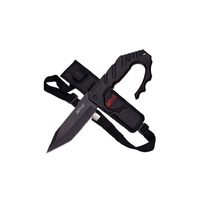 Mtech Usa Tactical Half Serrated Tanto Fixed Blade Knife - 4Mm Thick Blade #mt-20-51Bt