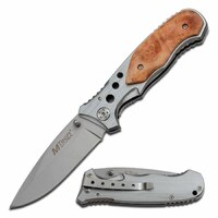 Mtech 4.5 Inch Blade Hunting Tactical Folding Knife - W Belt Clip #mt-423sl