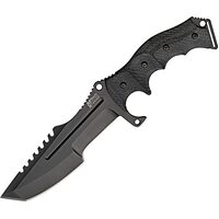 Mtech 11inch Overall Xtreme Tactical Fixed Blade Knife With Nylon Sheath - Black #mx-8054