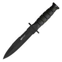 Mtech 10.5 Inch Overall Fixed Blade Knife - W Black Nylon Belt Sheath #mt-575
