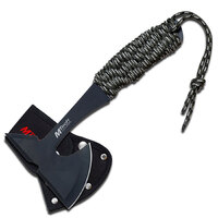 Mtech Black Blade Axe Includes Nylon Sheath - Stainless Steel #Mt-600ca