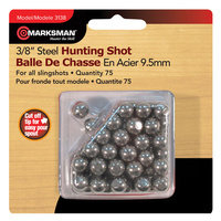 Marksman Steel Slingshot Pellets 9.5mm