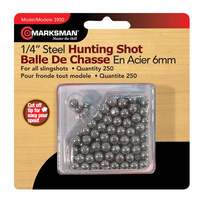 Marksman Steel Slingshot Pellets 6mm