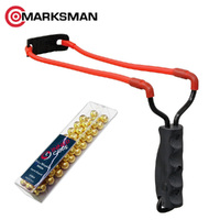 Marksman Laser Hawk Traditional Sling Shot  - W/ Pellet 100 Pack #3030-s9560