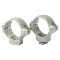 Millett Sr00911 Double Dovetail Turn-in Scope Rings 30mm Low Nickel