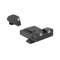 Millett Gl00008 Series 100 3-dot Adjustable Rear Sight For Glock Pistols