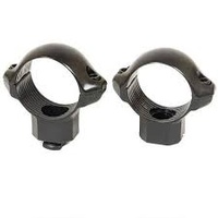 Millett Sr00703 Turn-in Style 1-inch Scope Rings High Matte Black