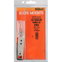 Millett Cr00910 Colt Handgun 1 Piece Scope Base With Nickel Finish