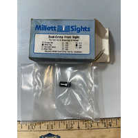 Millett Dc34020 Dual Crimp Front Sight With .340" White Dot