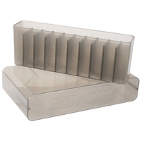 Mtm Case-gard J-20-lld-41 Slip Top Ammo Box Smoke
