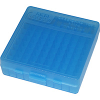 Mtm Case-gard P-100-3-24 Pistol Ammo Box 100 Round For 38 Special 357 Mag