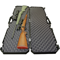 Mtm Rc51dp Dual Rifle Case - High Impact Plastic, Foam Padding