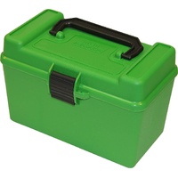 Mtm H50-Rmag-10 Rifle Ammo Box 50 Round Magnum Green