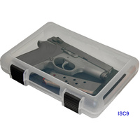 Mtm Case-Gard Isc9 Handgun Storage Case 3-Pack Transparent Polymer