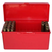 Mtm Case-Gard Rm-60-30 Rifle Ammo Box 60 Round Red