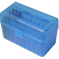 Mtm Case-Gard Rs-50-24 Rifle Ammo Box 50 Round Blue