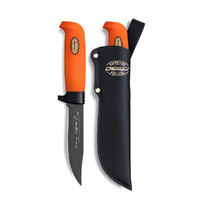 Marttiini 390024t Big Game Knife 13cm Blade Orange Rubber Handle