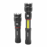 Nebo 330 Lumen Slyde King Extend Rechargeable Led Flashlight - Black #89510b