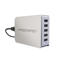 Nitecore Usb Port Hub Desktop Adapter - 5-port #ua55