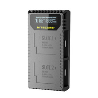 Nitecore Usb Dual Slot Battery Charger - For Gopro Hero Battery #ugp5