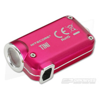 Nitecore Tini Usb Rechargeable Keychain Flashlight - 380 Lumens #tini Red