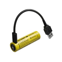 Nitecore Build In Li-ion Usb-c 21700 Rechargeable Battery - 5000mah #nl2150hpr