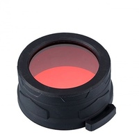 Nitecore Red Torch Head Filter 50mm - For Mt40gt/mt40 #nfr50