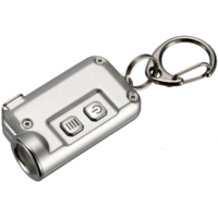 Nitecore Usb Rechargeable Led Keyring Torch - 380 Lumens #tini Sliver
