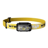 Nitecore Lightweight Rechargeable Led Running Camping Headlamp - 130 Lumens Black #nu17