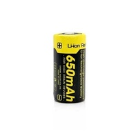 Nitecore High-capable Cr123a Rechargeable Li-ion 14500 Battery - 650mah #nl166