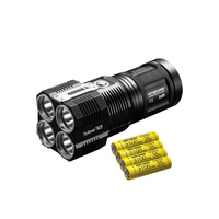 Nitecore Oled-Embeded Tiny Monster Led Torch - 6000 Lumens Search-And-Rescue #tm28-Set