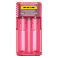 Nitecore Quick Battery Charger For Li-ion Imr - Pink 2-slot #q2-pink