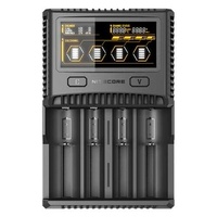 Nitecore Superb Fast Universal Charger 300ma-3000ma - 4-slot W Car Charger Adapter #sc4