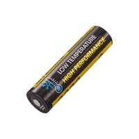 Nitecore Low Temp Rechargeable Battery - High Performance Li-ion 18650 #nl1829lthp