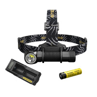 Nitecore 1800 Lumen Led Cree High Intensity Headlamp - Ui1 Charger #hc33-set