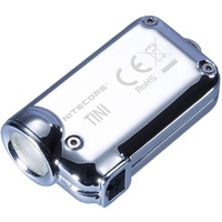 Nitecore Mini Usb Rechargeable Keychain Flashlight - 380 Lumen Glacier #tiniss-gl
