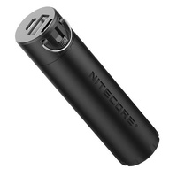Nitecore Compact Lightweight Waterproof Powerbank - 5000mah Black W Usb Cable #npb1