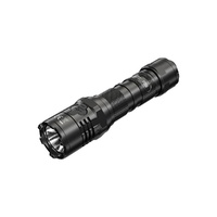 Nitecore Compact Rechargeable Tactical Flashlight Torch - 1800 Lumen Strobe Ready W Battery #p20i