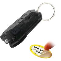 Nitecore Tube V2.0 55 Lumen Usb Rechargeable Ultralight Keychain Flashlight - Black #tube V2