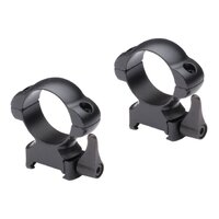Nikko Stirling 1 Inch Weaver Steel-lok Quick Release Steel 2 Piece Scope Mounts - Low #nsmqr1wl