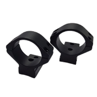 Nikko Stirling Zero-lok Mounts 1 Inch Matte Black Finish - High #nstr30wh