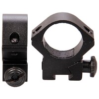 Nikko Air King Two Piece 3/8in Ring Mounts For Hunting Scope - Black #nmc38two