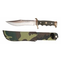 New Nieto Cazador Hunting Knife Zamak Handle 11cm Blade W/ Sheath #2001