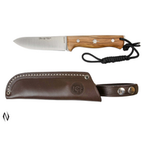 Nieto Canuck N-1043o Fixed Blade Knife 11cm Olive Wood