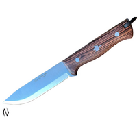 Nieto N-1044v Butcher Knife 11cm Violet Wood Fixed Blade