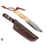 Nieto N-1045a Chisquero Knife Curly Birch Blade 11.5cm