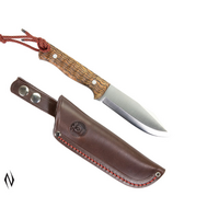 Nieto Chisquero N-1045b Fixed Blade Knife Bocote Wood 12cm Mova Steel