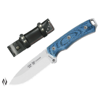 Nieto N-140b Chaman Fixed Blade Knife Blue Katex 11.5cm Blade
